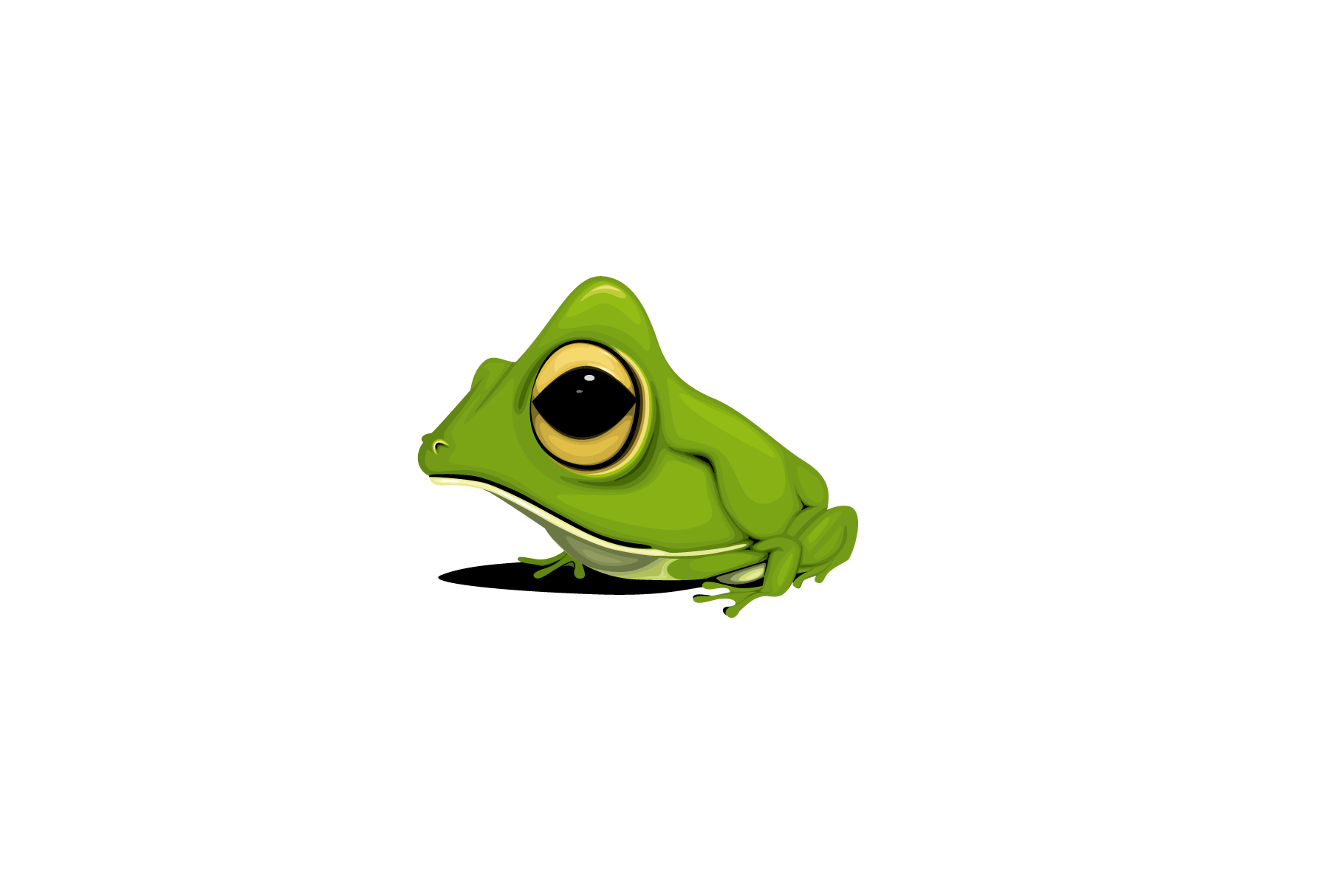 Frog Logo - Crazy Frog Logo Graphic by Pedro Alexandre Teixeira - Creative Fabrica