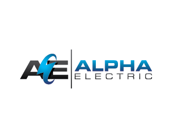 Alpha Electric Logo - Alpha Electric logo design contest. Logo Designs by parman