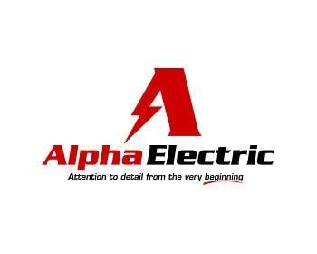 Alpha Electric Logo - Alpha Electric logo design contest. Logo Designs by jctoledo