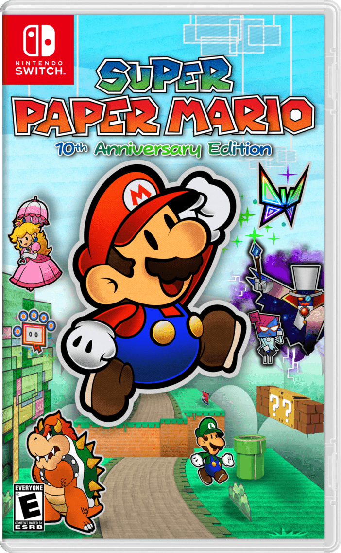 Super Paper Mario Wii Logo - FTG's art Mario Boards, the Mario forum