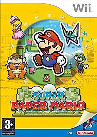 Super Paper Mario Wii Logo - Nintendo Selects: Super Paper Mario (Nintendo Wii): Amazon.co.uk: PC ...