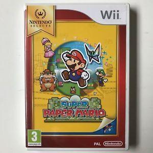 Super Paper Mario Wii Logo - Super Paper Mario (Nintendo Wii) | eBay