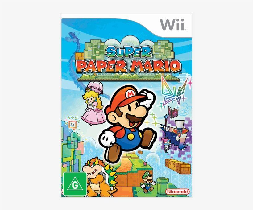 Super Paper Mario Wii Logo - Super Paper Mario Wii Transparent PNG - 600x600 - Free Download on ...