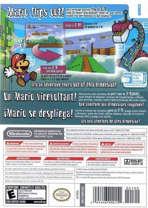 Super Paper Mario Wii Logo - Super Paper Mario for Wii - Sales, Wiki, Release Dates, Review ...