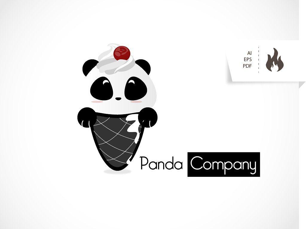 Cute Panda Logo - Panda Logo ~ Logo Templates ~ Creative Market