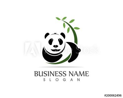 Cute Panda Logo - Cute panda logo vector illustration - Buy this stock vector and ...