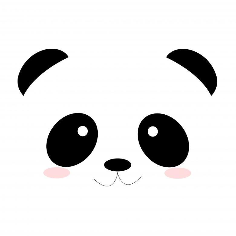Cute Panda Logo - Cute Panda Face by Buzzz001 on Stockvault.net