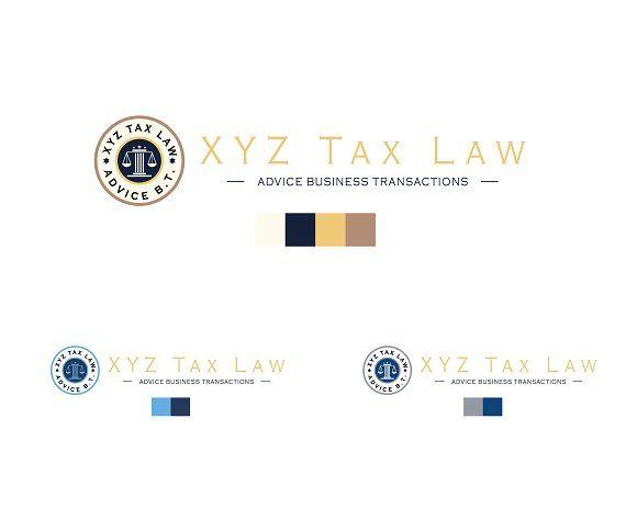 Tax Company Logo - Tax Law Company Logo ~ Logo Templates ~ Creative Market