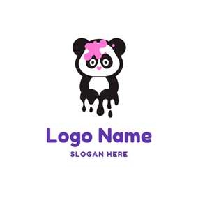 Cute Panda Logo - Free Panda Logo Designs | DesignEvo Logo Maker