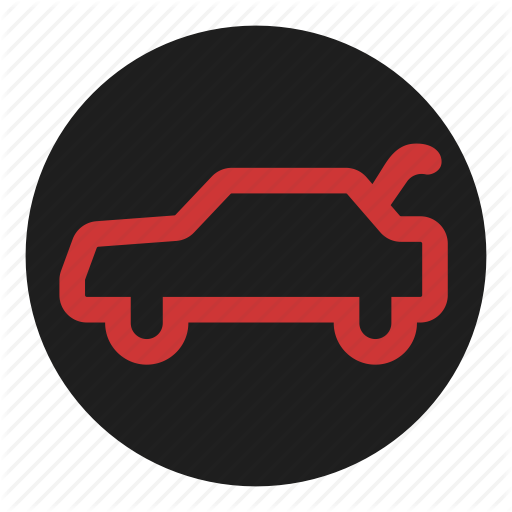 Car Trunk Logo - Back, dashboard, open, trunk icon