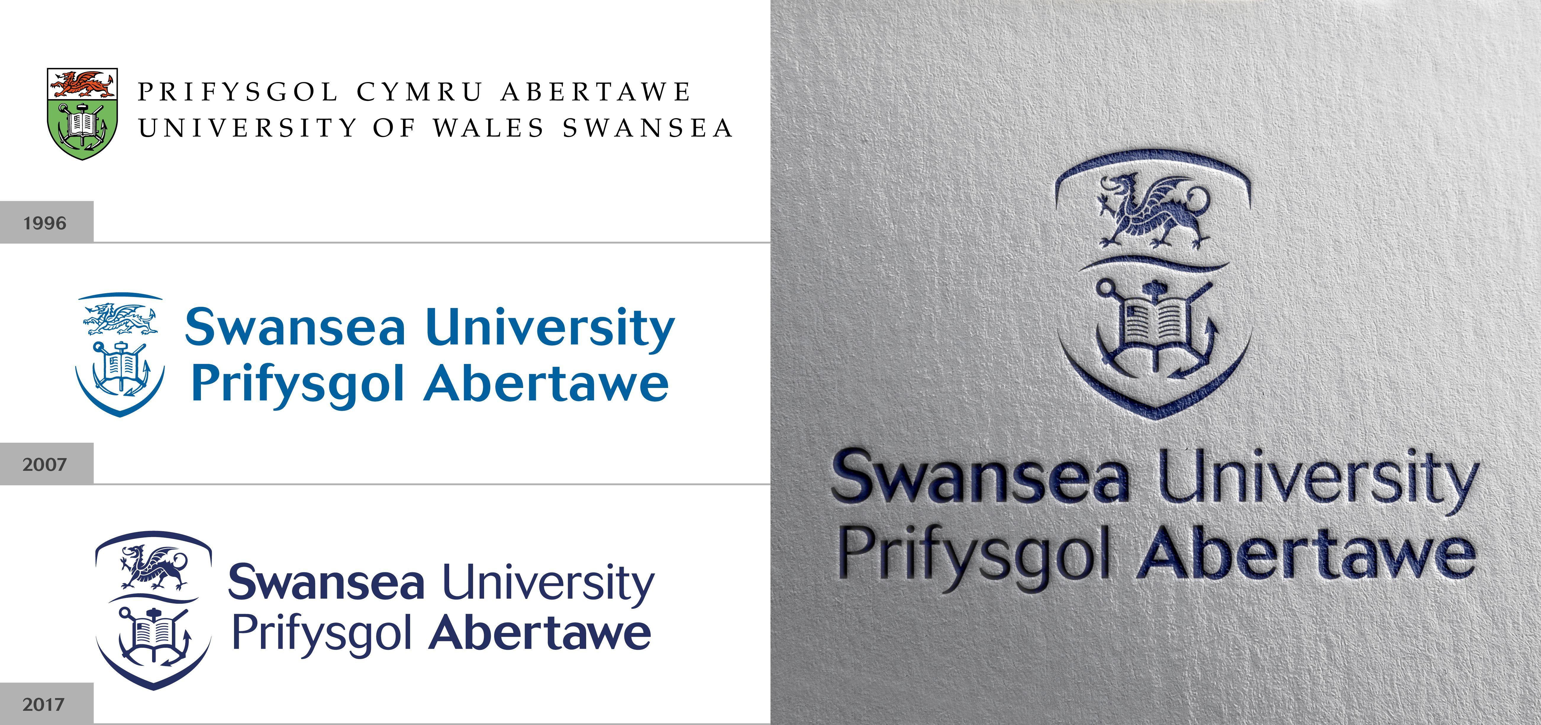 Swansea Logo - Swansea University Logo Evolution