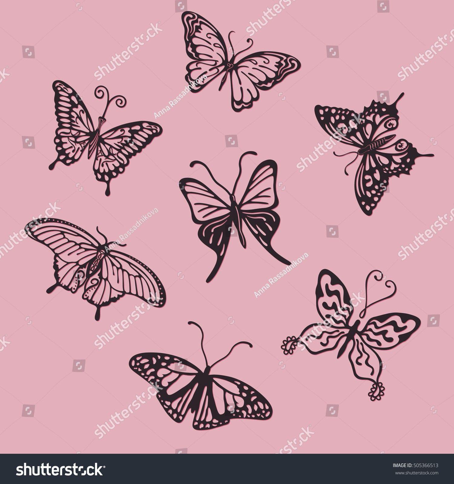 Colored Butterfly Logo - Colored Butterfly Logo Valid Colored Butterfly Logo Set Stock ...