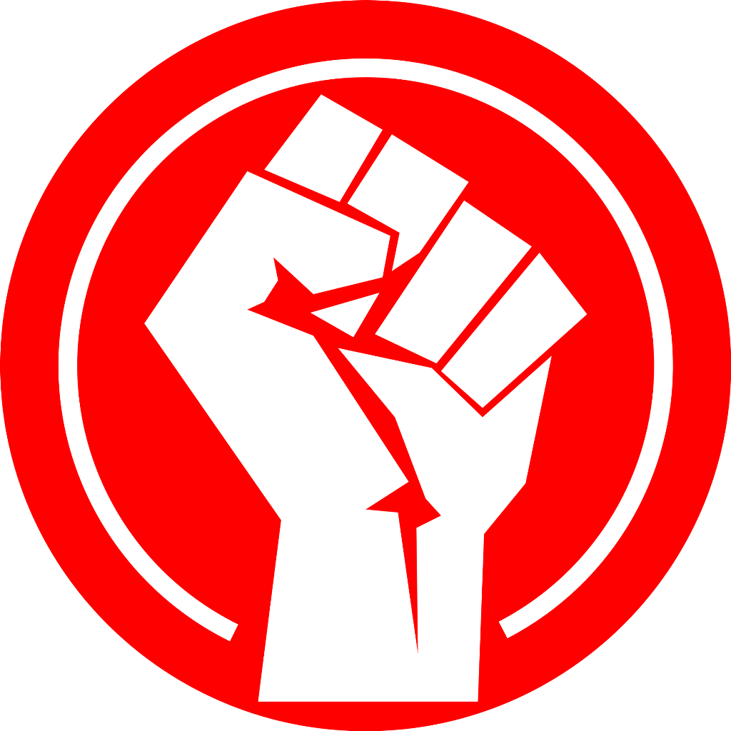 Red Guard Logo - Communism Marxism PRC RedGuard Fist logo retro Socialis
