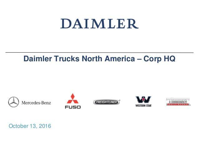 Daimler North America Logo - Daimler Trucks of North America