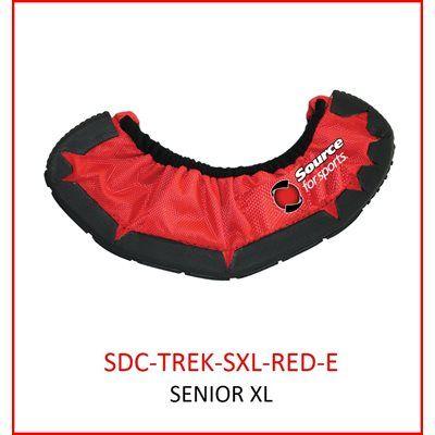 Red Guard Logo - TREK skate guard Senior XL (10 to 13) Red - ENGLISH LOGO