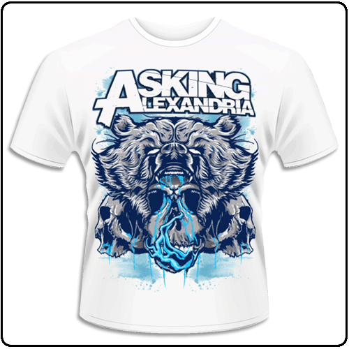 Asking Alexandria Lion Logo - Backstreetmerch | Bear Skull | Asking Alexandria