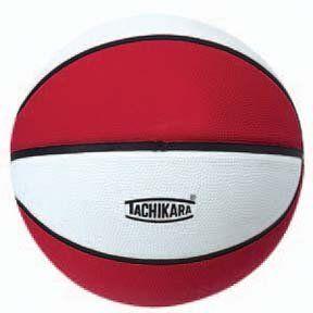 Red and White Basketball Logo - Tachikara Rubber Basketball (Official) (Red White): Amazon.co.uk