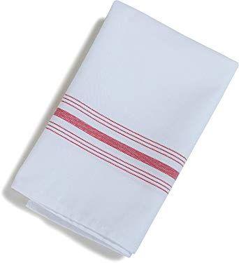 Red Stripe Restaurant Logo - Carlisle 53771822NH001 Restaurant Quality Cloth Dinner/Bistro ...