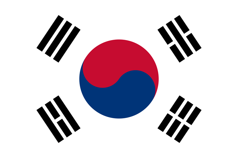 South Korean Logo - Flag of South Korea image and meaning South Korean flag - country flags