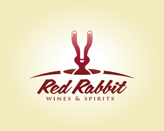 Red Rabbit Logo - Red Rabbit Designed by revotype | BrandCrowd