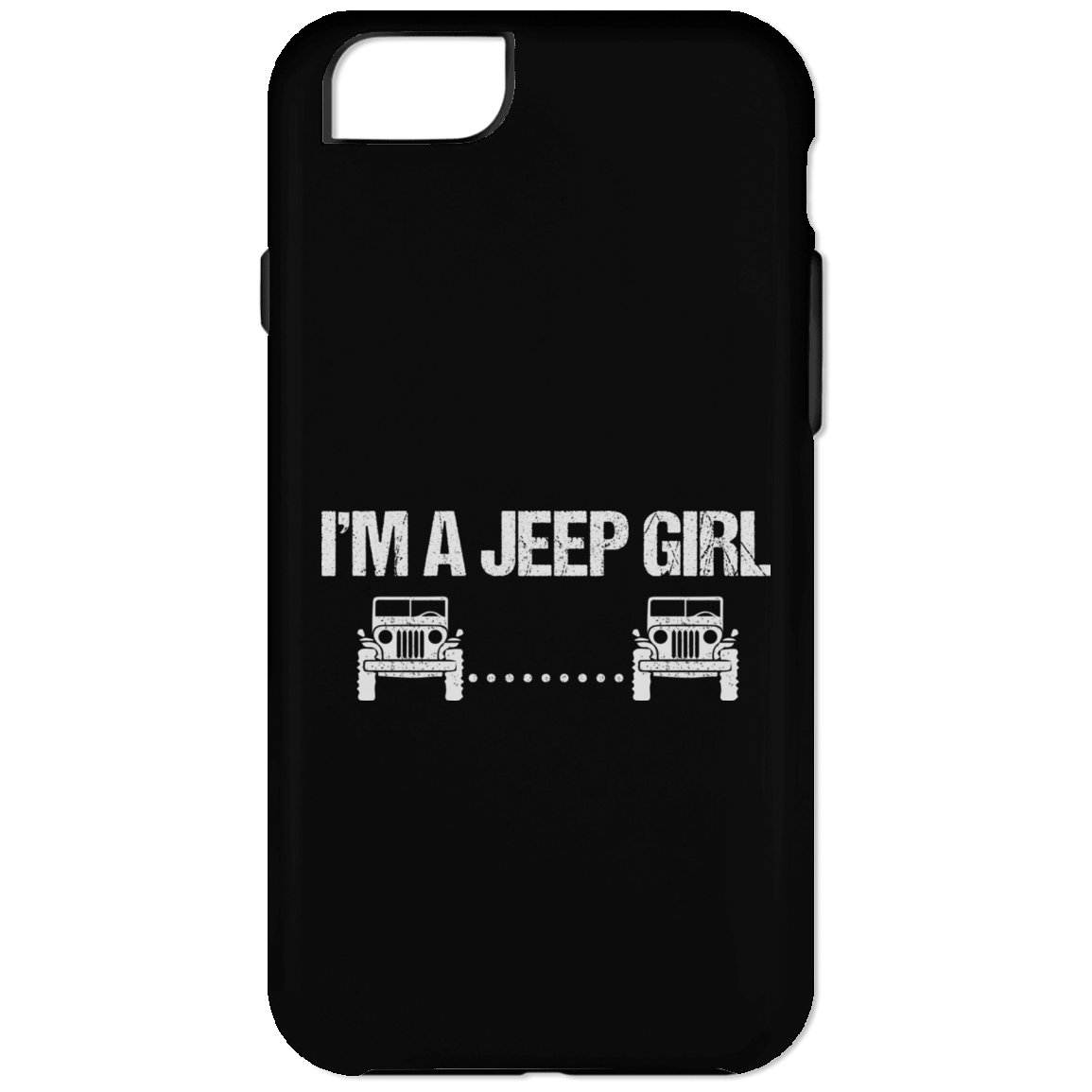 I'm a Jeep Girl Logo - I'm A Jeep Girl Phone Case