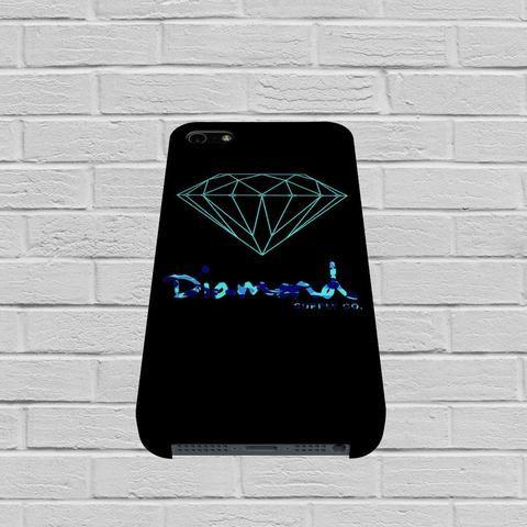 Diamond Supply Galaxy Logo - Diamond Supply Co Blue case of iPhone case, Samsung Galaxy