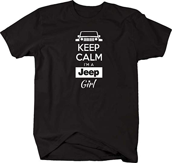 I'm a Jeep Girl Logo - Amazon.com: All American Keep Calm I'm a Jeep Girl Wrangler Carry On ...