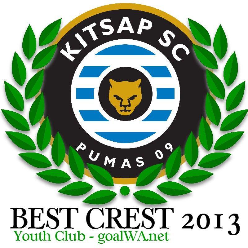 Pumas Soccer Logo - 2013 Best Youth Crest Winner: Kitsap Pumas – goalWA.net Archive