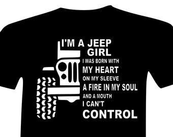 I'm a Jeep Girl Logo - Jeepher | Etsy