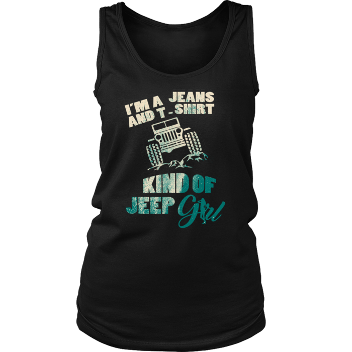 I'm a Jeep Girl Logo - I'M A JEANS AND T SHIRT KIND OF JEEP GIRL