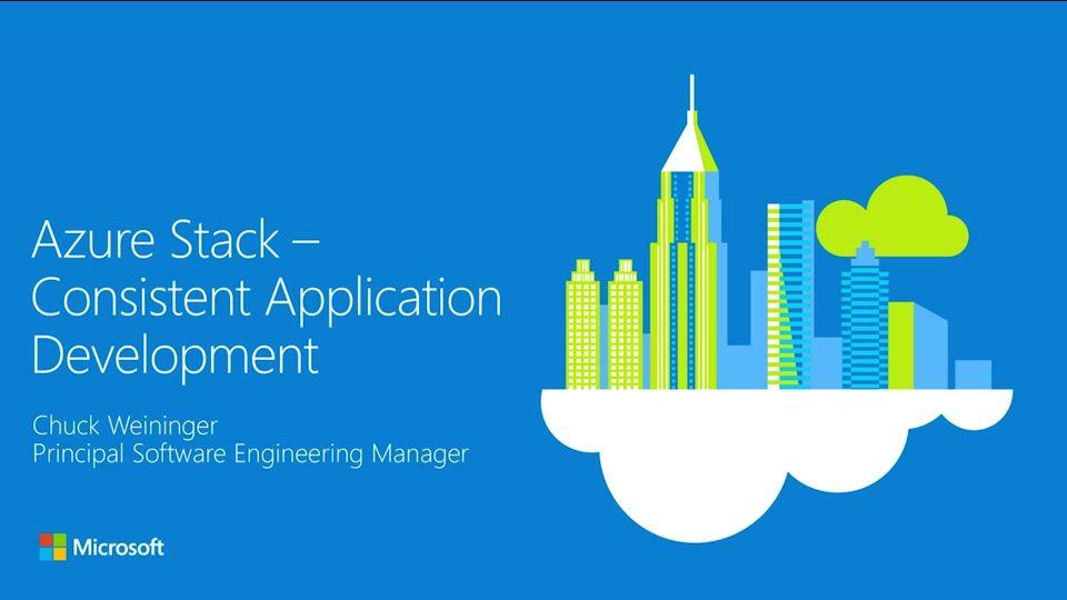 Microsoft Azure Stack Logo - Microsoft Azure Stack: Consistent Application Development