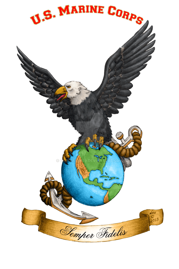 Eagle Globe Logo - Eagle, Globe, and Anchor by Nordmann79 on DeviantArt