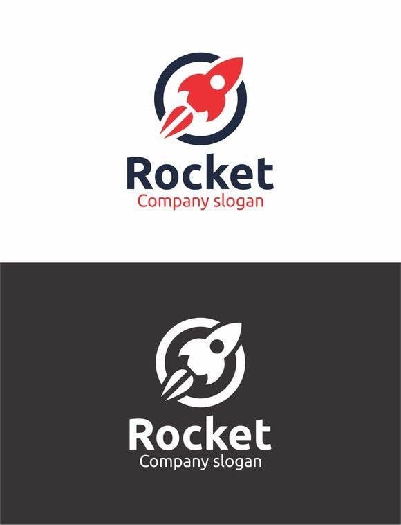 Cool Rocket Logo - Rocket. Logo Templates. $29.00 | Logo Templates | Logo templates ...