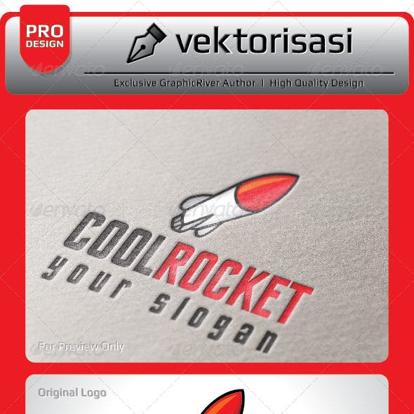 Cool Rocket Logo - Space Rocket Logo Templates from GraphicRiver