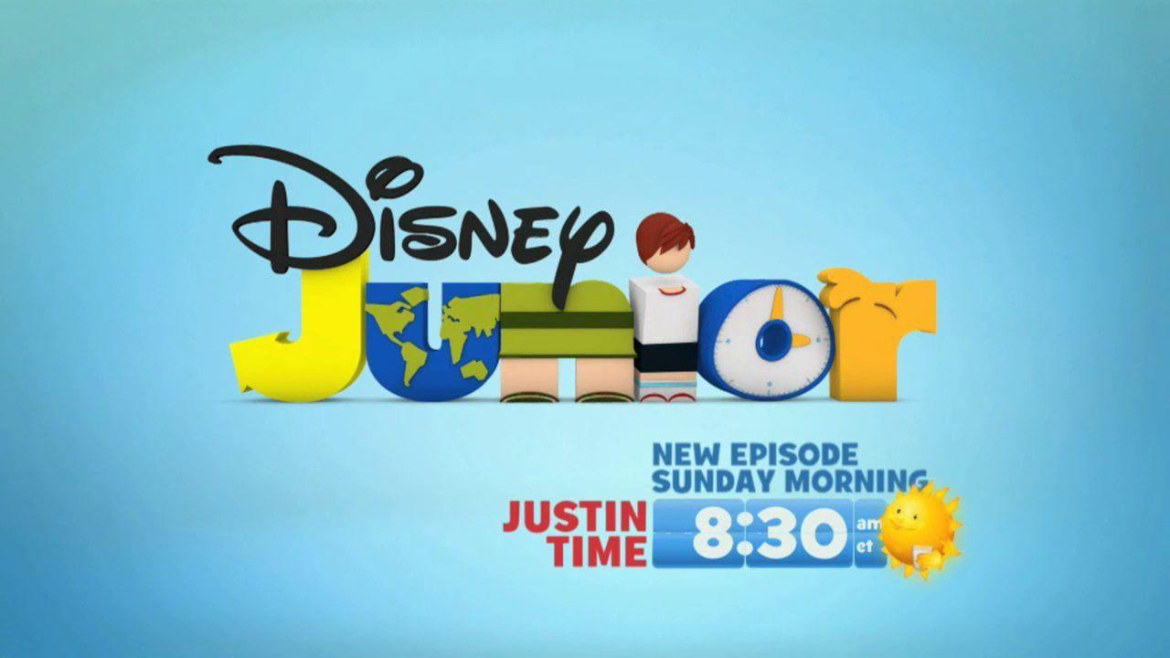 Disney Jr Logo - Justin Time Season 2 Premiere on Disney Jr. Canada on Vimeo