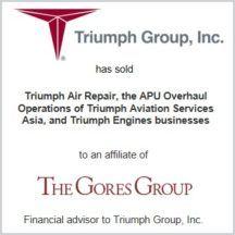 Triumph Aerospace Logo - Seale Advises Triumph Group, Inc. on the Sale of Three Leading ...