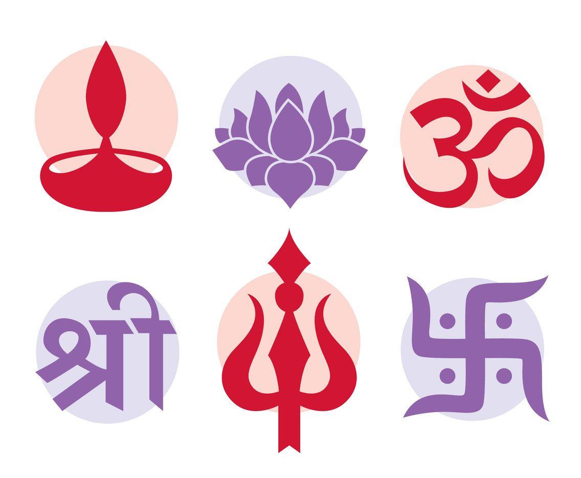 Hindu Logo - Hindu Symbol Vector Vector Art & Graphics | freevector.com