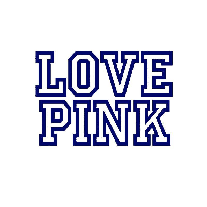 Love Pink Victoria Secret Logo - 15.3*10.6cm New Victorias Secret Love Pink car Sticker Car Window ...