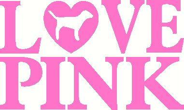 Love Pink Victoria Secret Logo - Love Pink Victoria Secret vinyl decal sticker laptop auto window
