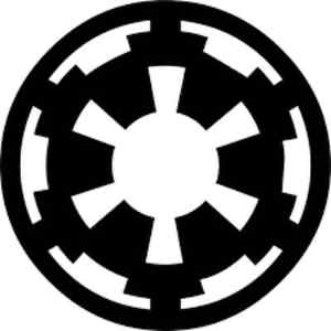 Galactic Empire Logo - Galactic Empire Symbol Logo Vinyl Decal Sticker Window Wall Star