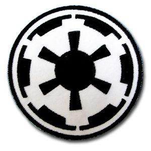 Galactic Empire Logo - Star Wars Galactic Empire Patch Embroidered Iron on Emblem Badge