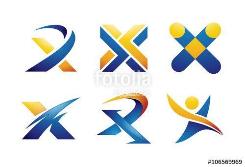 X -Men Logo - Letter X Logo Design Elements