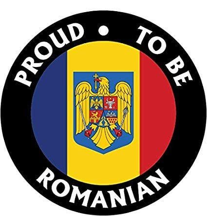 Romanian Car Logo - Proud to Be Romanian Car Air Freshener: Automotive