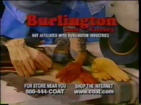 Burlington Coat Factory Logo - Burlington Coat Factory - Commercial (1998) - YouTube