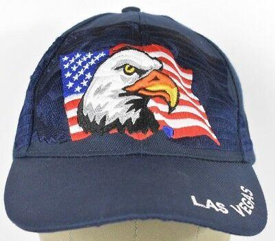 Navy Blue Eagle Logo - NAVY BLUE #55 American Eagle? Logo Bird Baseball hat cap adjustable ...