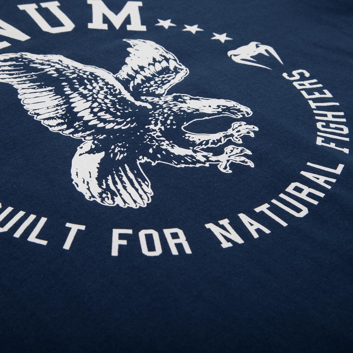 Navy Blue Eagle Logo - Venum Natural Fighter T-Shirt - Eagle | Venum.com US