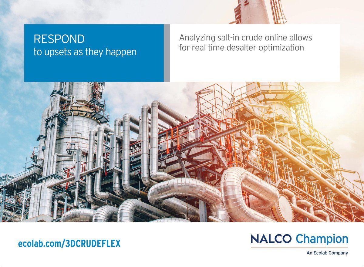 Nalco Gulf Logo - Nalco Champion% of crude unit corrosion can happen