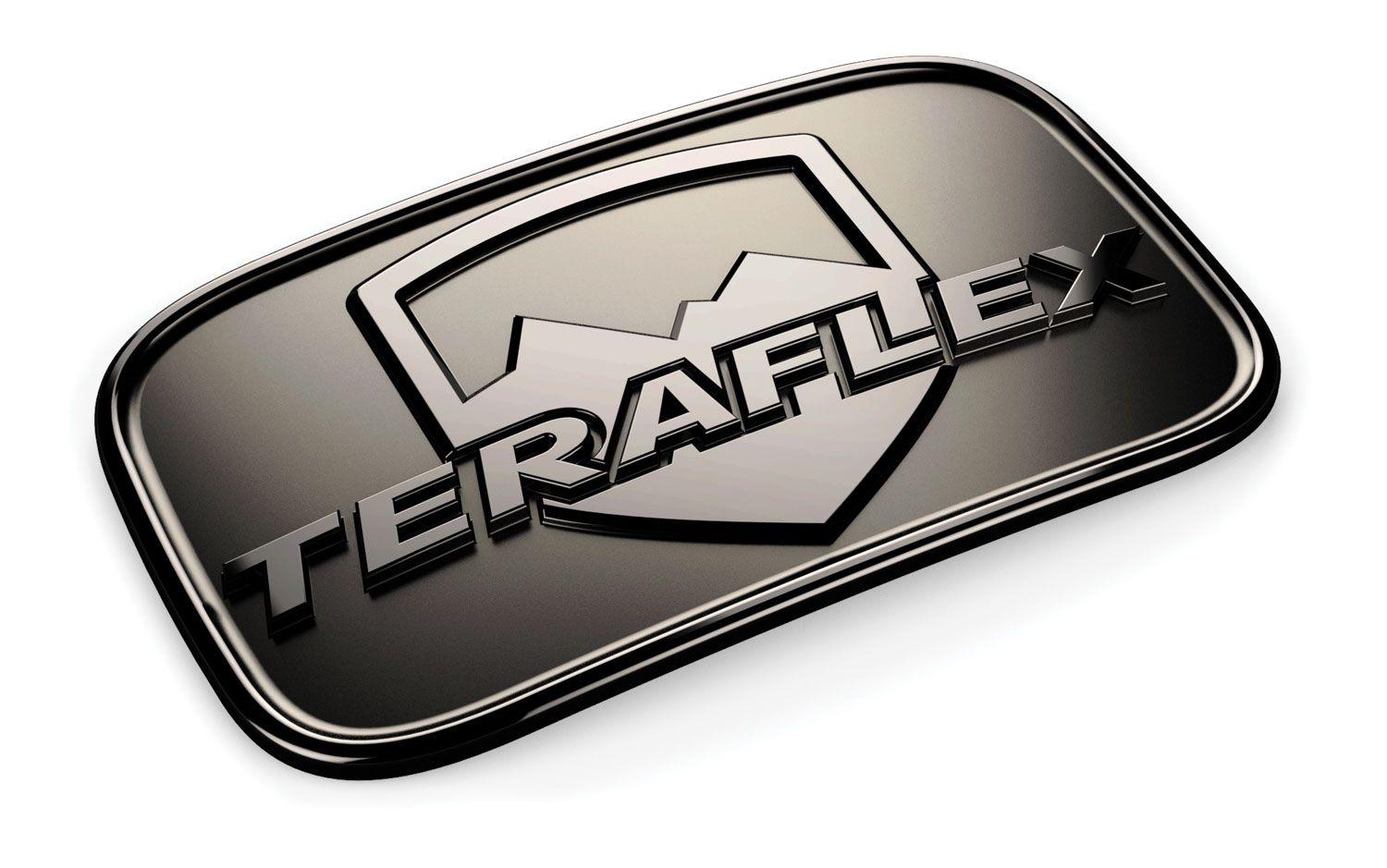 Jeep Wrangler Jk Logo - License Plate Mounts - TeraFlex
