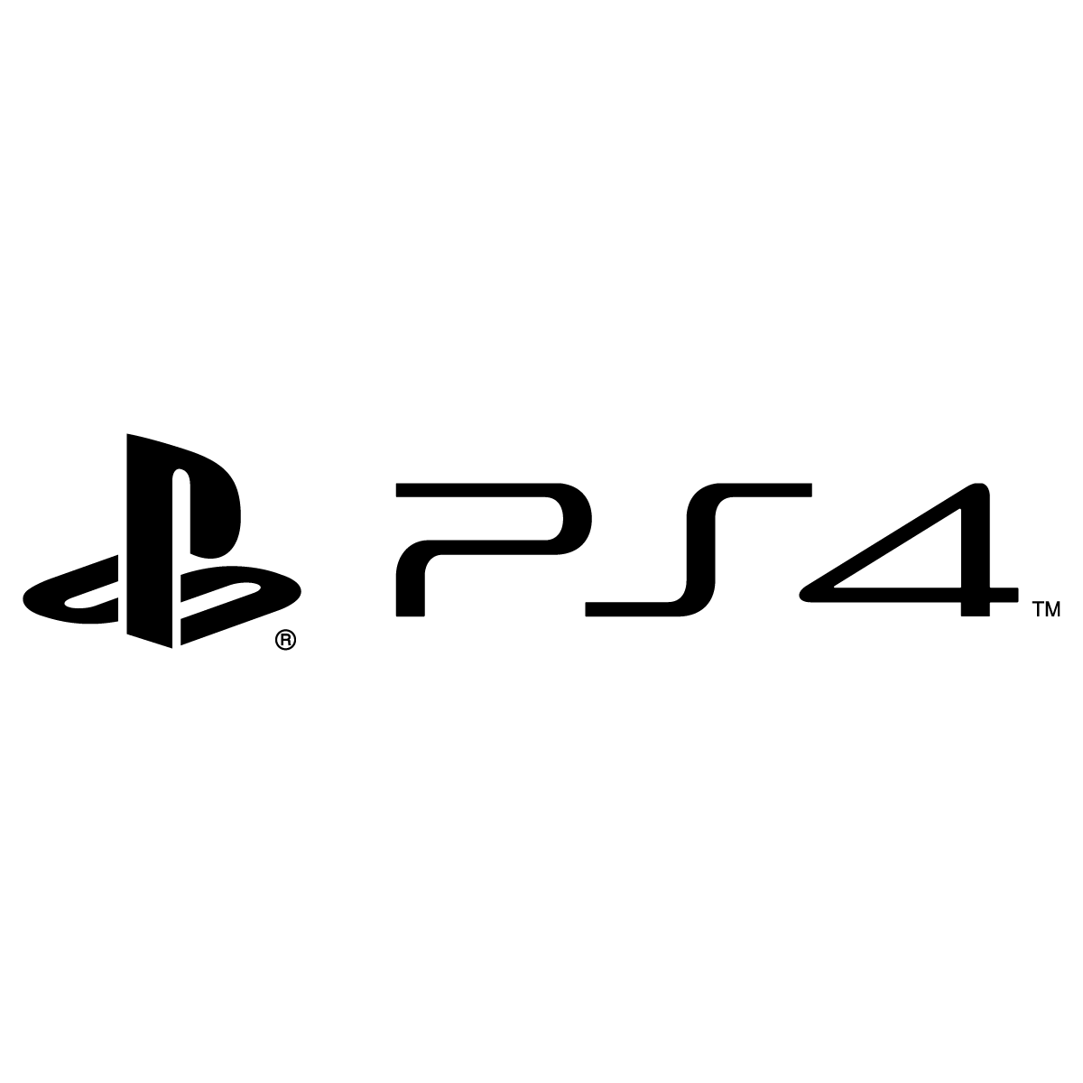 PS 4 Logo - PS4 PlayStation 4 Logo Vector | Free Vector Silhouette Graphics AI ...