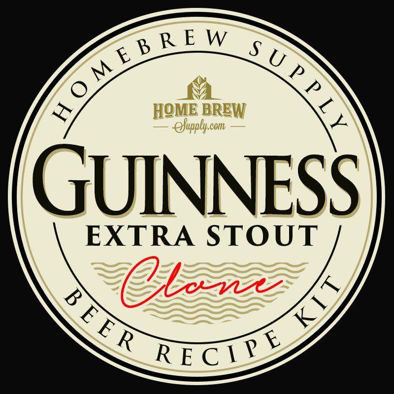 Guinness Extra Stout Logo - Guinness Extra Stout Clone | Extract Recipe Kit | Homebrew Supply
